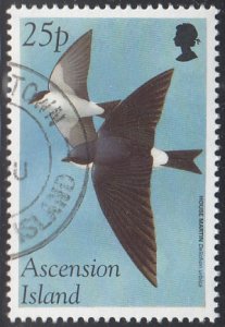 Ascension 1998 used Sc #703 25p House martin