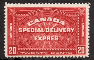 Sc# E4 Canada 1930 - 20 cent Special Delivery - MNH F/VF - Superfleas - cv$120