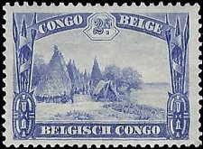 BELGIAN CONGO   #150 MH (1)