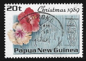 Papua New Guinea #725   used