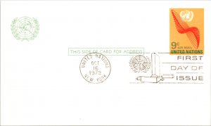 United Nations, New York, Government Postal Card, Worldwide First Day Cover