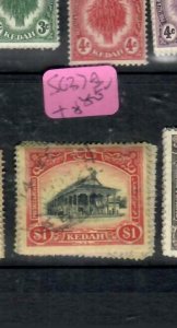 MALAYA KEDAH  (P1207B)   $1.00   SG37A     VFU 