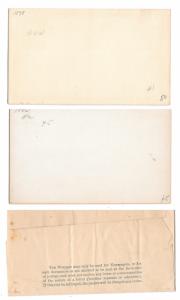 Cape of Good Hope Postal Stationery Cards Wrapper Victoria Classics 3 Unused