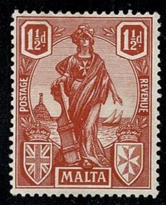 Malta #102 MLH 1-1/2d statue