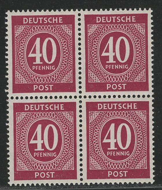 Germany AM Post Scott # 548, mint nh, b/4