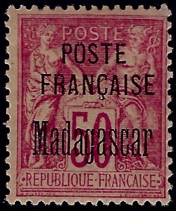 Madagascar 1895 Scott#19 YT#19 Mint F-VF CV$275...Buy before prices go up!