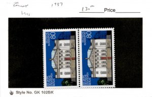 Germany, Postage Stamp, #1757 Pair Mint NH, 1992 Opera Berlin (AC)