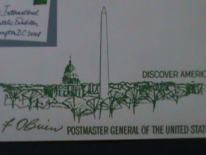 UNITED STATES-1966 SC#1311 6TH INTERNATIONAL STAMP SHOW-(WASH.DC) MNH S/S VF