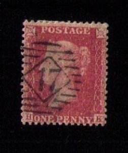 Great Britain Sc #16a Used F-VF