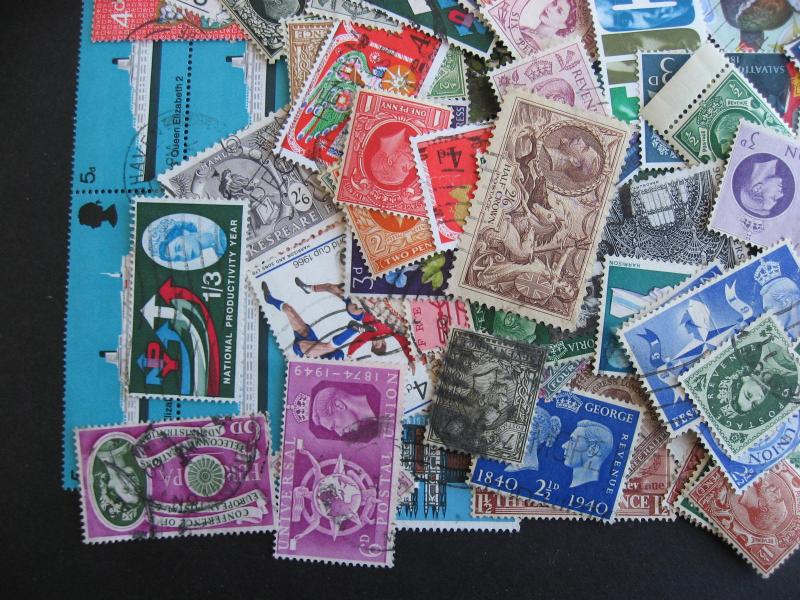 Great Britain QV - QE  mixture (duplicates,mixed cond) 125 good stuff lurks here