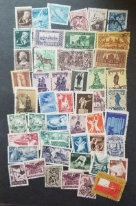 POLAND Vintage Stamp Lot Collection Used T5819