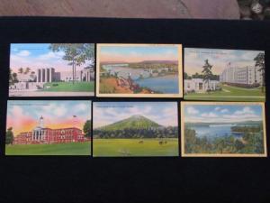 Vintage Arkansas Post Cards – ca 1940 – 13 Different