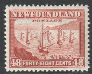 Canada Newfoundland Scott 266 - SG289, 1941 Pictorial 48c MH*