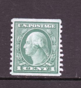 Scott# 490  unused MNH OG coil single