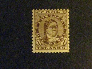 Cook Isl #9 mint hinged  c203 114