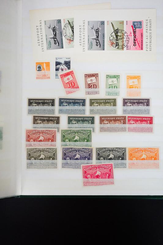 Haiti 1940's to 1970's Stamp Collection