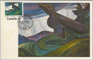 63877 -  CANADA - POSTAL HISTORY: MAXIMUM CARD 1971 -  ART: Birds