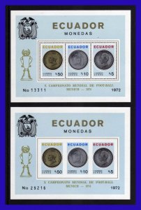 1974 - Ecuador - Scott nº C 532a Mundial de futbol - Munich ´74 - MNH - EC- 035