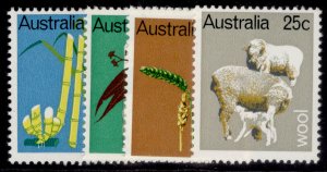 AUSTRALIA QEII SG440-443, 1969 primary industires set, NH MINT.