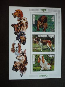 Stamps - Bhutan - Scott#149Lo - Mint Never Hinged Souvenir Sheet Imperf