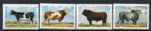 Zambia 418-21 MNH 1987 Cattle