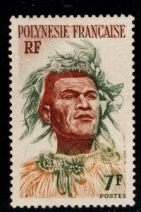 French Polynesia Scott 187 MH* stamp