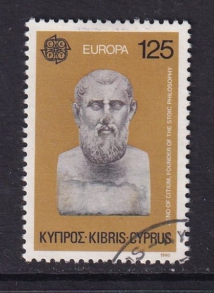 Cyprus  #534   used  1980  Europa   125m