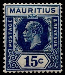 MAURITIUS  191  SINGLE  15¢  MINT VERY LIGHT HINGE  SHERWOOD STAMP