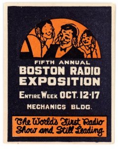 (I.B) US Cinderella : Boston Radio Exposition