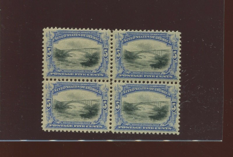 297 Pan-American Mint Block of 4 Stamps NH (Stock 297A1) By195