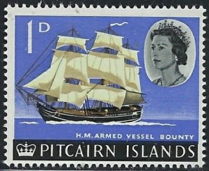 Pitcairn Is 40 MNH 1964 Ship (fe8823)