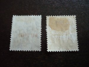 Stamps - Montserrat - Scott# MR1,MR3 - Used Part Set of 2 Stamps