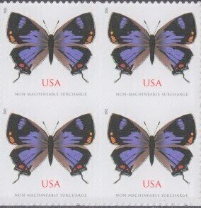 U.S.#5568 Colorado Hairstreak 75c Block of 4, MNH.