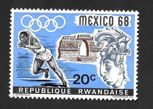 Rwanda 1968 - MNH - Scott #250