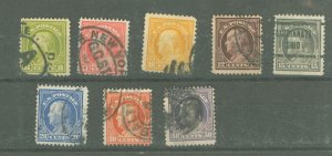 United States #414-421 Used Single (Complete Set)