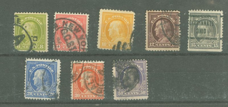 United States #414-421 Used Single (Complete Set)