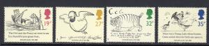 Great Britain #1226-9 1988 Never Hinged F73