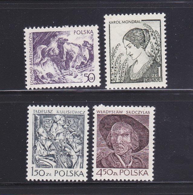 Poland 2318-2321 Set MNH Art, Graphic Arts