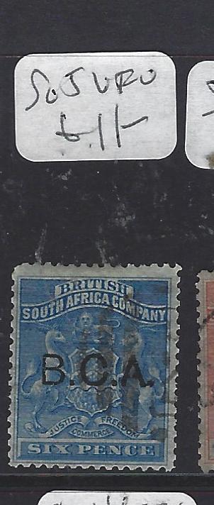 BRITISH CENTRAL AFRICA  (P2909B)  ARMS    6 D   SG  5  VFU