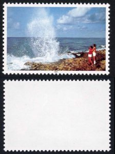 Cayman Is SG728a 1991 30ct Blowholes with silver omitted U/M Cat 850 pounds