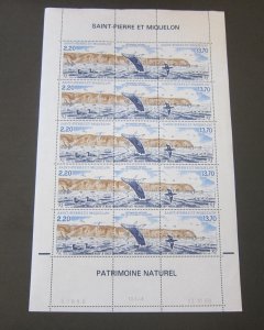 French St. Pierrt and Moquelon 1988 Sc 507a sheet set MNH