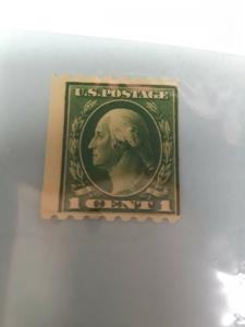 USA Mint  NH 1c Paste Up Coil #410