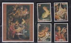 Niue # 546-547, 548, Christmas - Rubens Paintings, Mint NH, 1/2 Cat