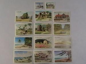 NEVIS # 121-134-MINT/NEVER HINGED-COMPLETE SET----QEII----1981