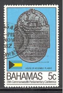 Bahamas 518 used SCV $ 0.25 (DT)