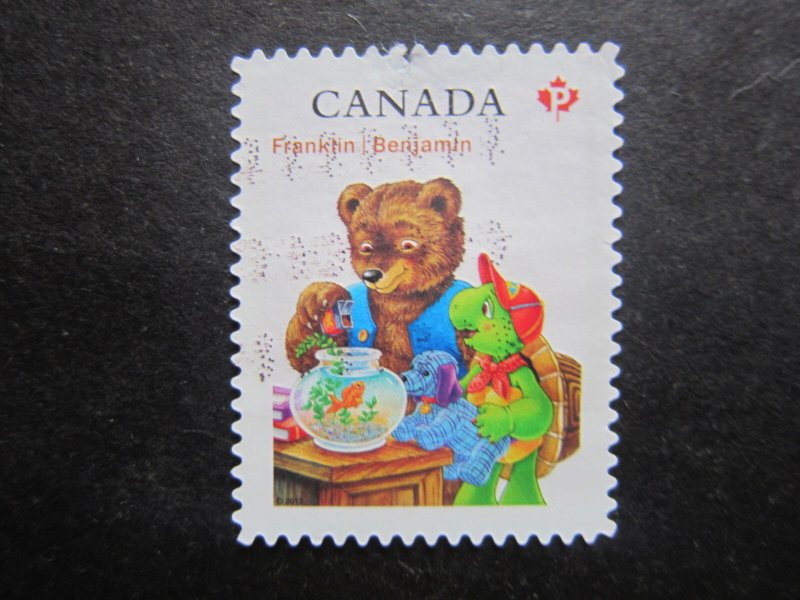 Canada #2545 Franklin The Turtle Nice stamps  {ca2017}