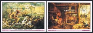 Grenada 1910-1917,1918-1919,MNH. Mi 2194-2201,Bl.264-265. Peter Paul Rubens,1991