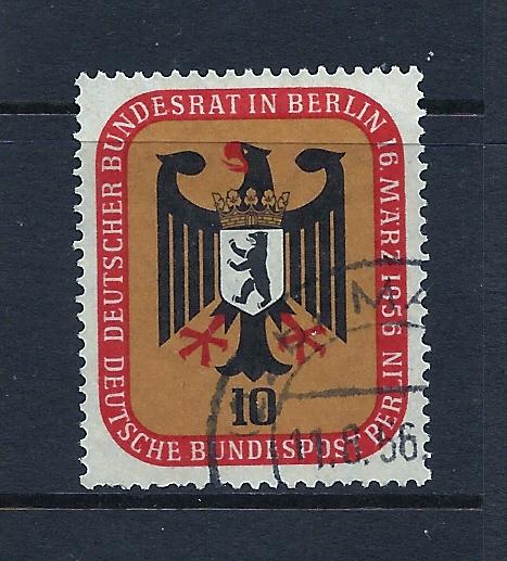 Germany 1955 Scott 9N116u scv $0.75 less 50%=$0.38 BIN