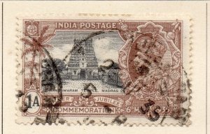 India 1935 Early Issue Fine Used 1a. NW-255360