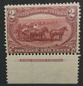 MOMEN: US STAMPS #286 MINT OG NH LOT #33097